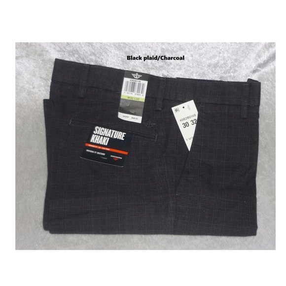 Men's Pants Dockers Signature Straight Flat Front size 30 NEW - Picture 8 of 9